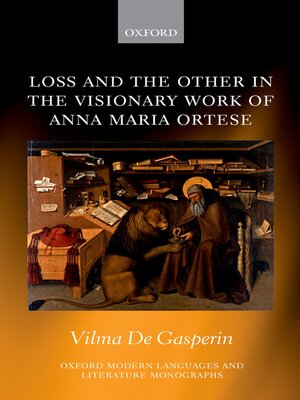 cover image of Loss and the Other in the Visionary Work of Anna Maria Ortese
